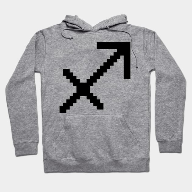 Sagittarius pixel Hoodie by ManicWax